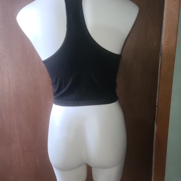 Black crop top - Picture 3 of 4